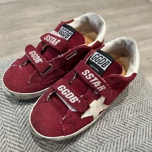 Golden Goose size 31 velvet , burgundy as new